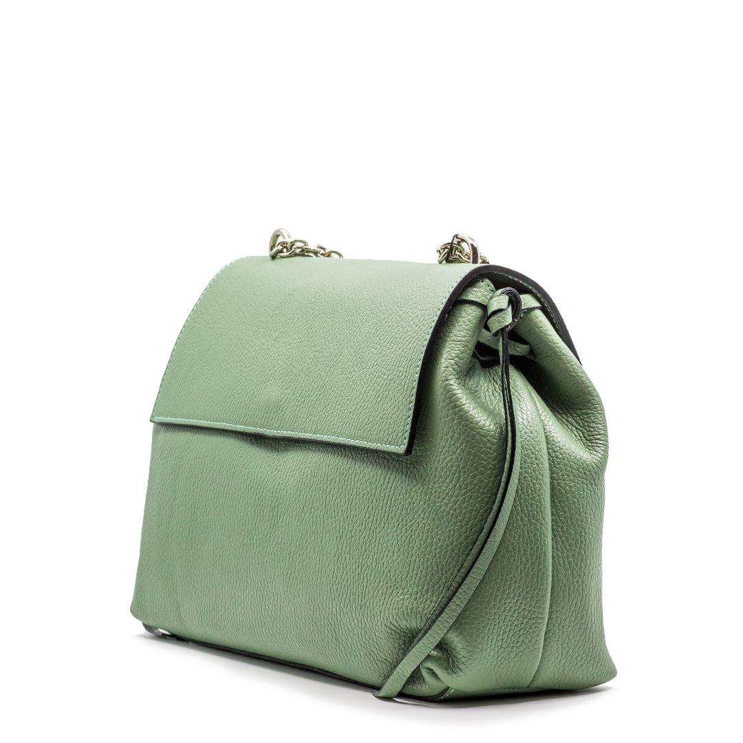 Senreve Grained Leather Waist Bag - Green Waist Bags, Handbags - SENRE22629